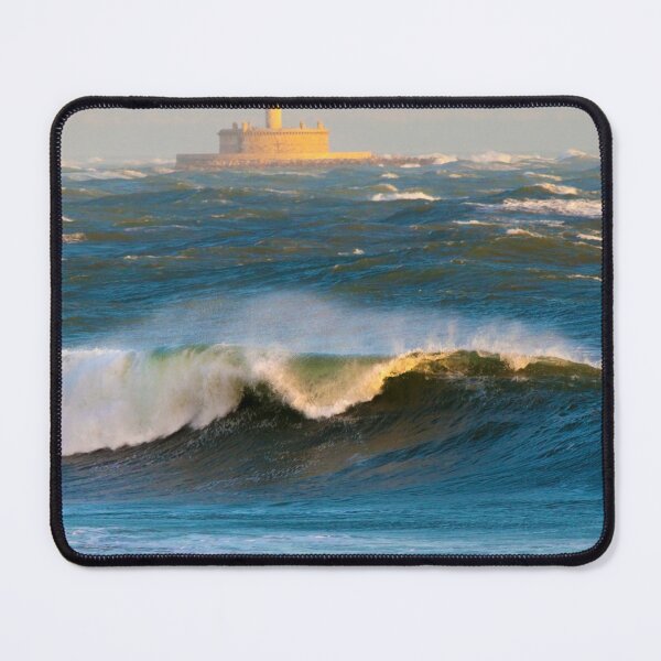 Item preview, Bugio lighthouse . Bugio e onda. Lisboa designed and sold by Tereza Pilar Art.