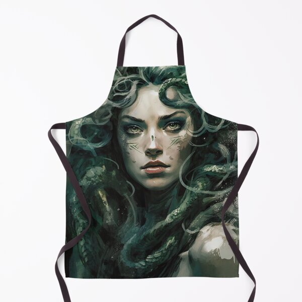 Item preview, Beautiful Medusa Illustration designed and sold by OccultDreams.