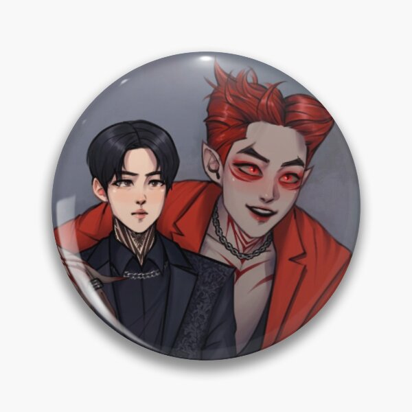 Item preview, Warlock Sehun and demon Myeon | EXO fanart designed and sold by divian-art.