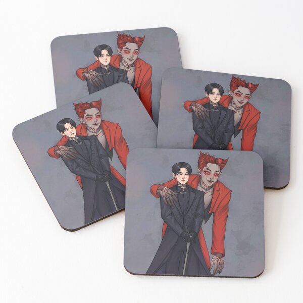 Item preview, Warlock Sehun and demon Myeon | EXO fanart designed and sold by divian-art.