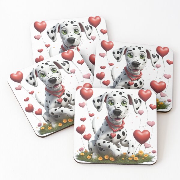 Item preview, Cute playful Dalmatian designed and sold by Kaleddis.