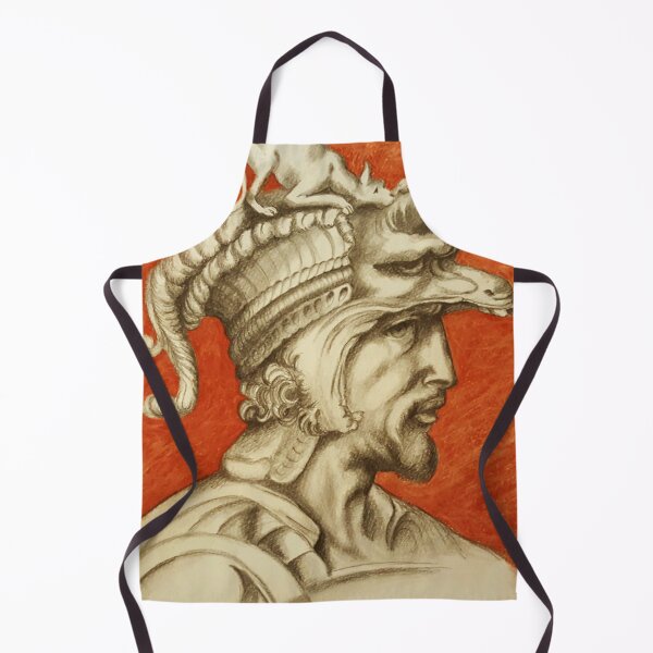 Item preview, Nobleman with helmet. studying Michael Angelo designed and sold by Tereza Pilar  Art.