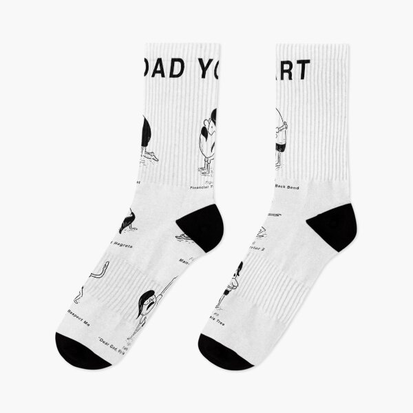 Item preview, Sad Dad Yoga Chart designed and sold by Taggart-and-Son.