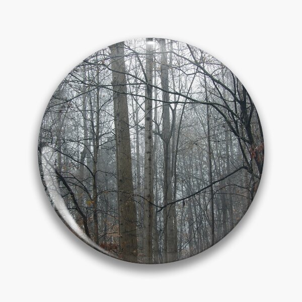 Item preview, Winter Deciduous Forest on a Foggy Morning designed and sold by gistinker.
