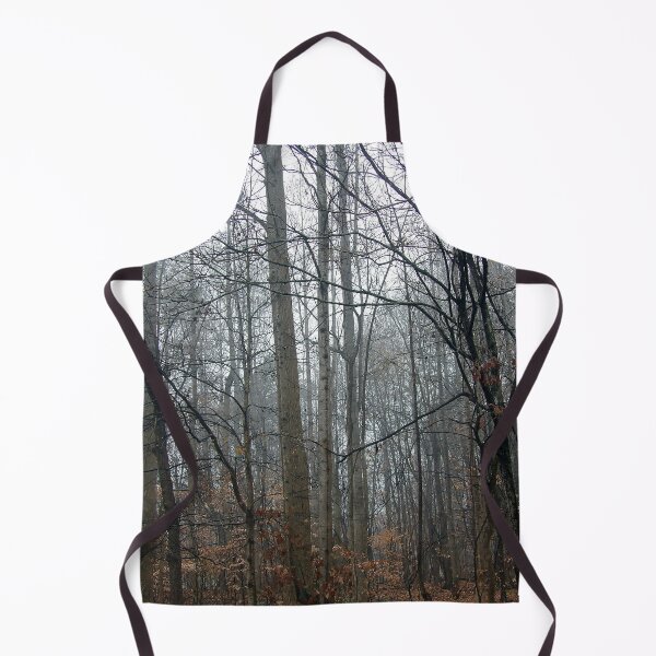 Item preview, Winter Deciduous Forest on a Foggy Morning designed and sold by gistinker.