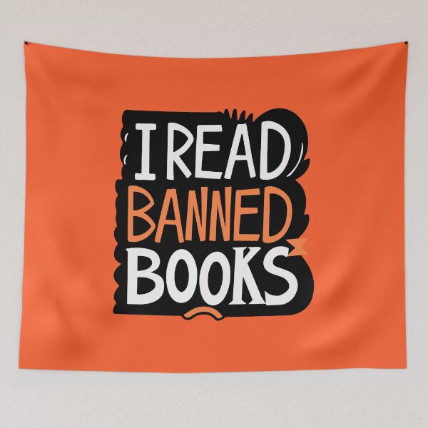 Item preview, I Read Banned Books designed and sold by Timegraf.