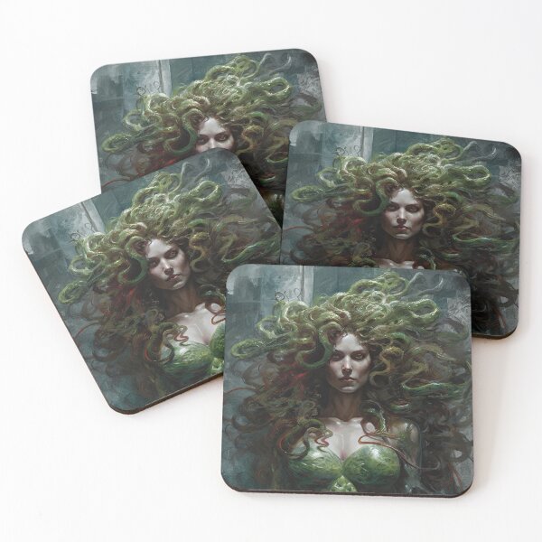 Item preview, Beautiful Medusa Illustration (Variation) designed and sold by OccultDreams.