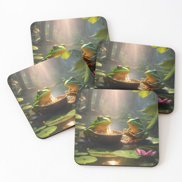 Item preview, Frogs In Meditation designed and sold by jollytees1.