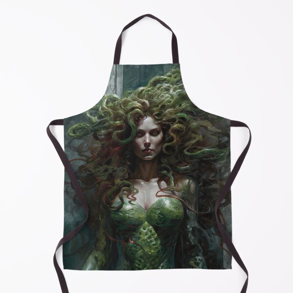 Item preview, Beautiful Medusa Illustration (Variation) designed and sold by OccultDreams.
