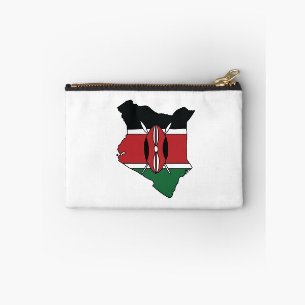 Item preview, Kenya country shape flag designed and sold by Rachael Taylor.