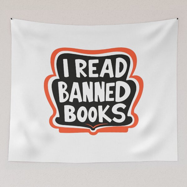 Item preview, I Read Banned Books designed and sold by Timegraf.