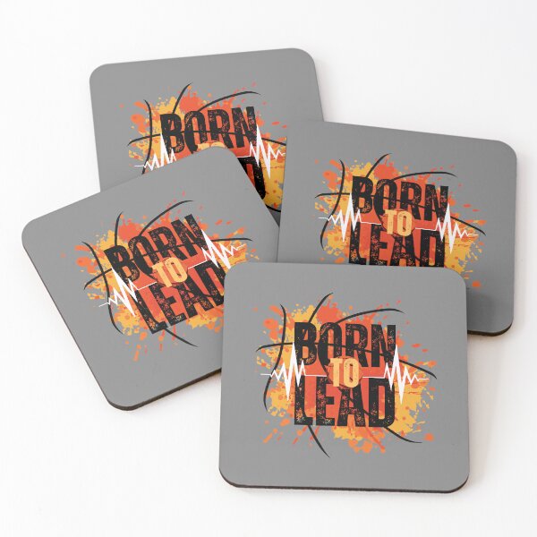 Item preview, Born To Lead Motivating phrase shirt designed and sold by Trendi-Design.