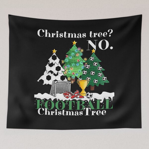 Item preview, Football Christmas tree green designed and sold by youraircraftart.