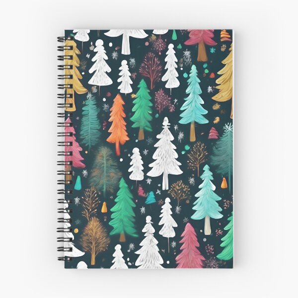 Item preview,  Marvelous Christmas Forest Pattern designed and sold by DigiDreamyArt.