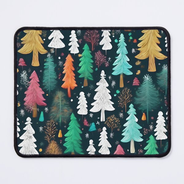 Item preview,  Marvelous Christmas Forest Pattern designed and sold by DigiDreamyArt.