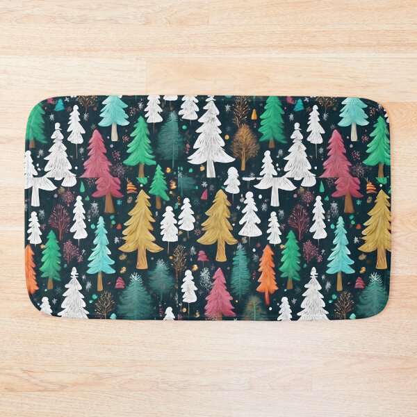 Item preview,  Marvelous Christmas Forest Pattern designed and sold by DigiDreamyArt.