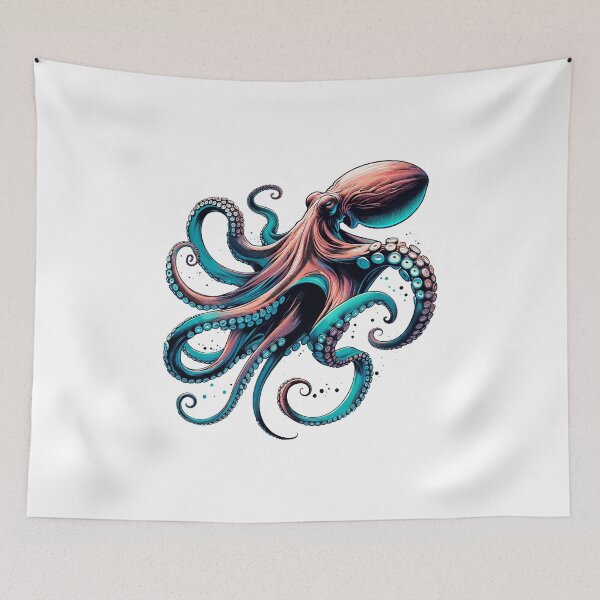 Item preview, The Floating Octopus designed and sold by Alphaproject.