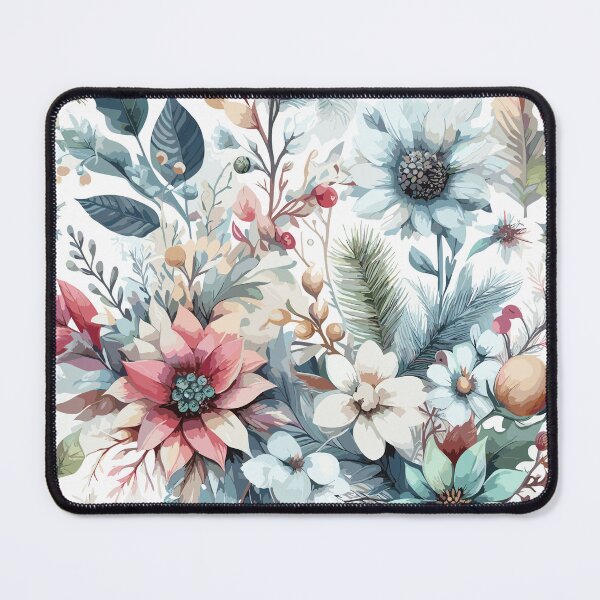 Item preview, Winter Flower Pattern designed and sold by GraphicsClub.