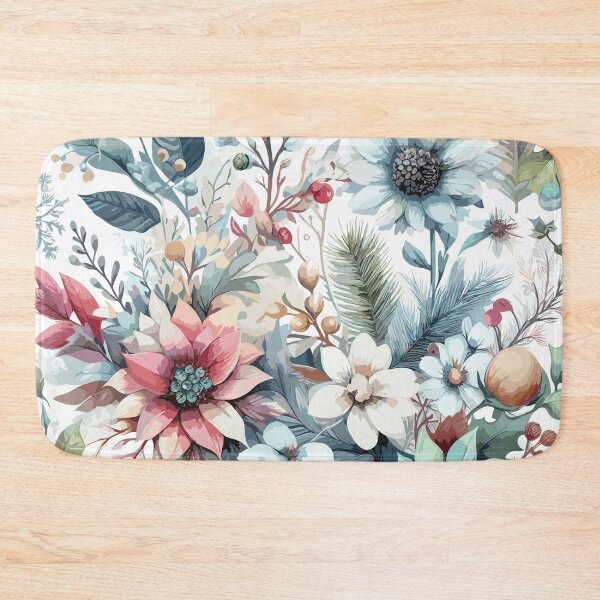 Item preview, Winter Flower Pattern  designed and sold by GraphicsClub.