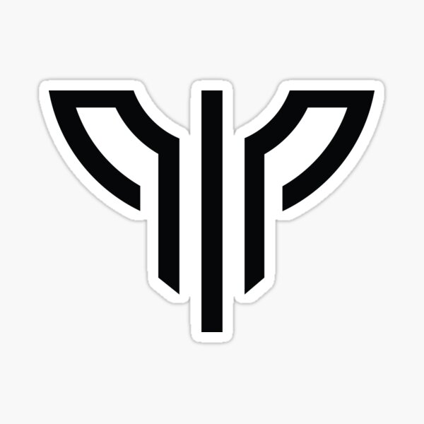 Minimalistic Elephant Sticker