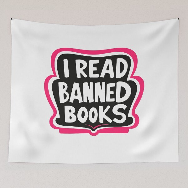 Item preview, I Read Banned Books designed and sold by Timegraf.