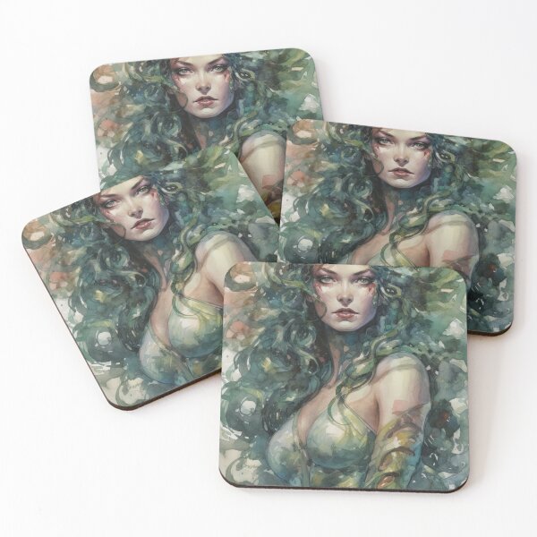 Item preview, Medusa Illustration (Variation) designed and sold by OccultDreams.