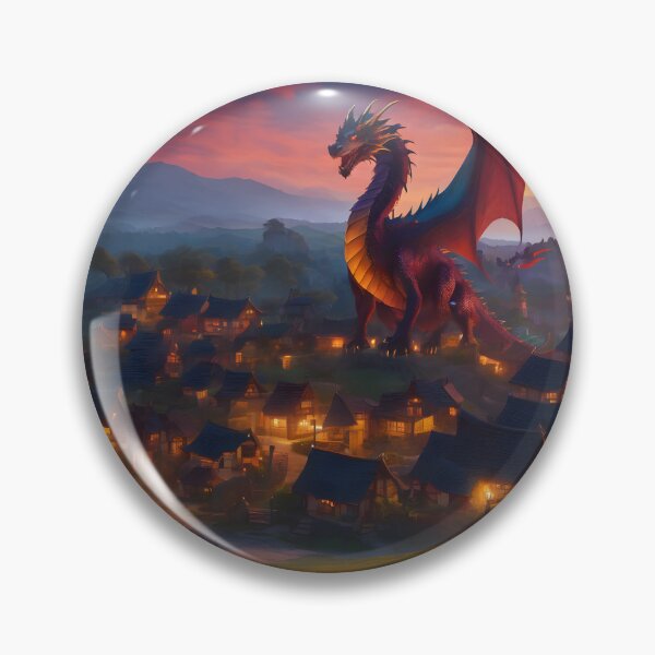 Item preview, Dragon Ruling Over City designed and sold by jollytees1.