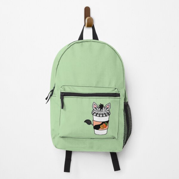 Item preview, Kawaii Coffee | Apricot - Zebra Cappuccino designed and sold by MyMushroomGrove.