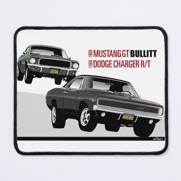 Item preview, Ford Mustang car chase from Bullitt designed and sold by car2oonz.