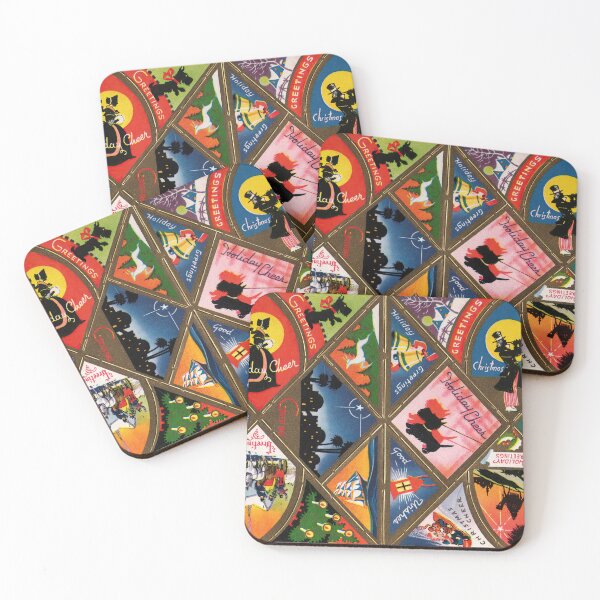 Item preview, Christmas vintage collage designed and sold by HistoriAnaPrint.