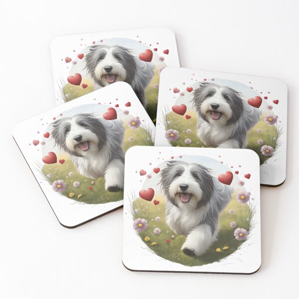 Item preview, Cute playful Bearded Collie designed and sold by Kaleddis.