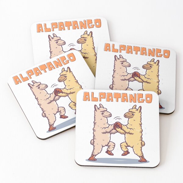 Item preview, Alpatango | Cute Dancing Alpacas designed and sold by MarsLights.
