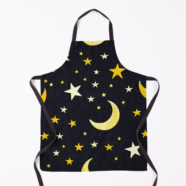 Item preview, Moon and Stars Pattern designed and sold by SoniaSarkali.