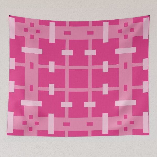 Item preview, Simple Geometric Pink Pattern designed and sold by Athlara.