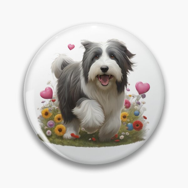 Item preview, Cute playful Bearded Collie designed and sold by Kaleddis.