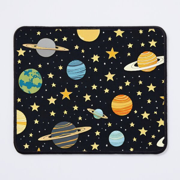 Item preview, Moon and Stars and Planets Pattern designed and sold by SoniaSarkali.