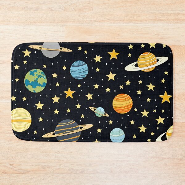 Item preview, Moon and Stars and Planets Pattern designed and sold by SoniaSarkali.
