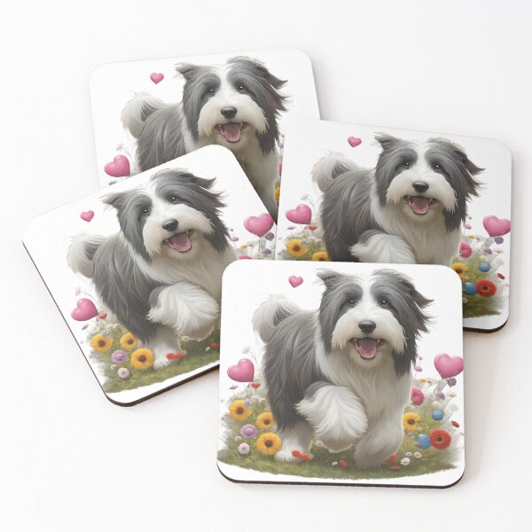 Item preview, Cute playful Bearded Collie designed and sold by Kaleddis.