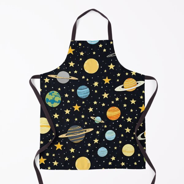 Item preview, Moon and Stars and Planets Pattern designed and sold by SoniaSarkali.
