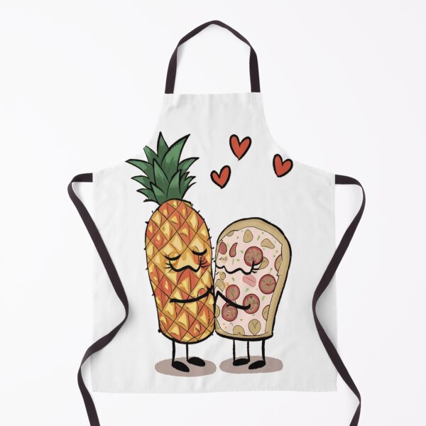 Item preview, pineapple and pizza kissing designed and sold by unicornunicorn.