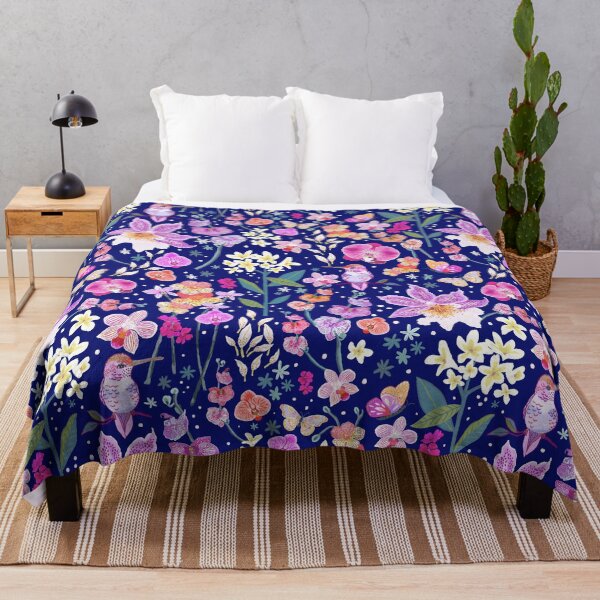Item preview, Midnight Orchid Garden designed and sold by Janet Broxon.