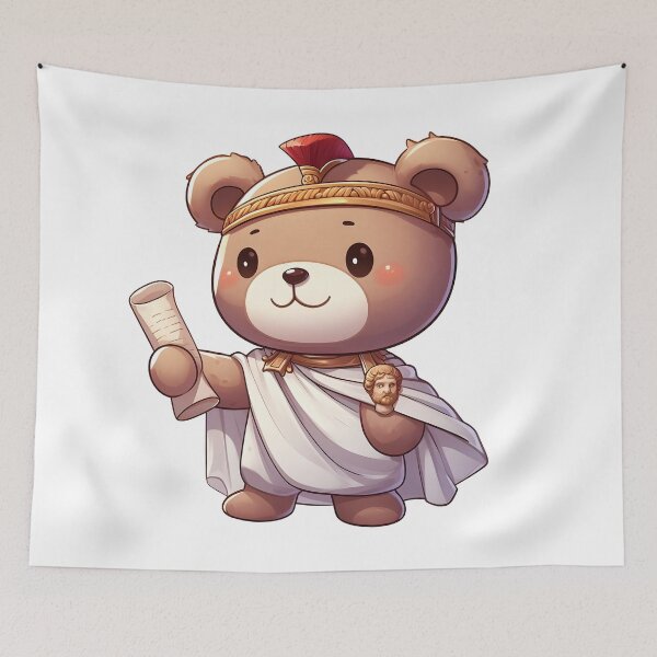 Item preview, Cute Roman Consul Bear Kawaii  designed and sold by TeddybearClub.