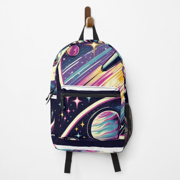 Item preview, Retro Space Adventure: Vintage Rocket designed and sold by TextileTrove.