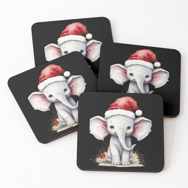 Item preview, Christmas Elephant designed and sold by ElephantVibes.