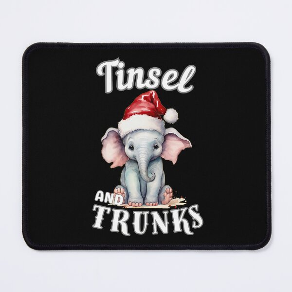 Item preview, Tinsel And Trunks. surreal elephant designed and sold by ElephantVibes.