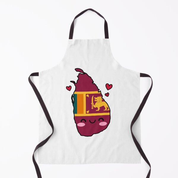 Item preview, Sri Lanka Flag Map Smile with Love designed and sold by pixelsparkzone.