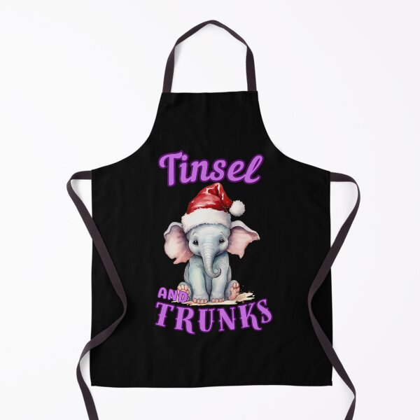 Item preview, Tinsel And Trunks. elephant quote designed and sold by ElephantVibes.