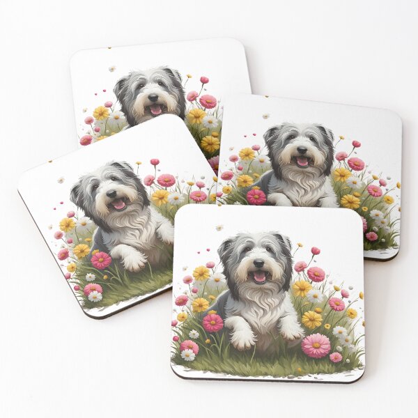 Item preview, Cute playful Bearded Collie designed and sold by Kaleddis.