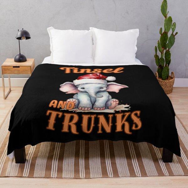 Item preview, Tinsel And Trunks. african elephant designed and sold by ElephantVibes.