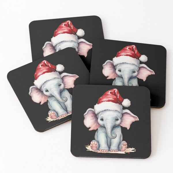 Item preview, Christmas Elephant designed and sold by ElephantVibes.